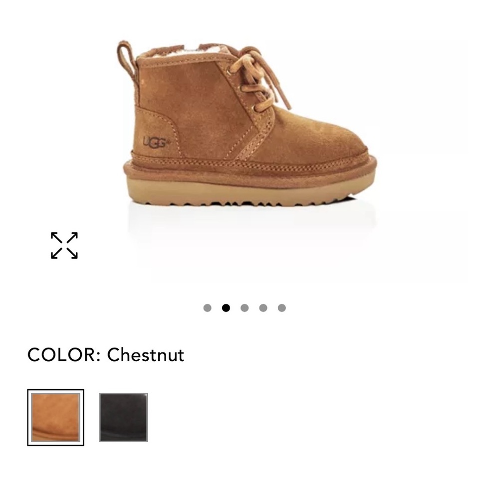 UGG Unisex Neumel II Boots - 7T - Chestnut